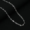 Silver Glossy Round Chain.