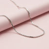 Box Design Silver Chain for Men & Women Pure Silver.
