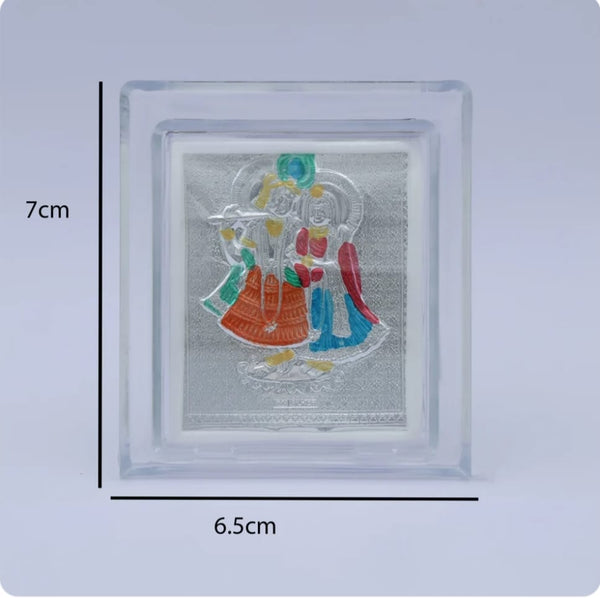 Radha Krishna Blessings Frame