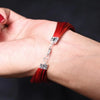 Red Harmony Thread Bracelet