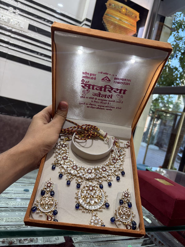 New antique wedding set rajputi jewellery
