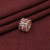 Rose Gold Two in One Ring Cum Bracelet for Women