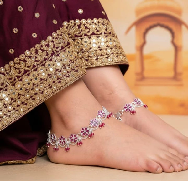 Floral Charm Payal