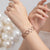 Rose Gold Two in One Ring Cum Bracelet for Women