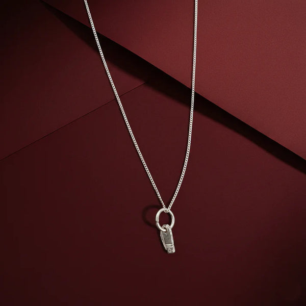Silver Knife(chaku) Design Pendant