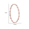 Rose Gold Two in One Ring Cum Bracelet for Women