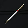 Silver Red Design With White Gemstone Pan
